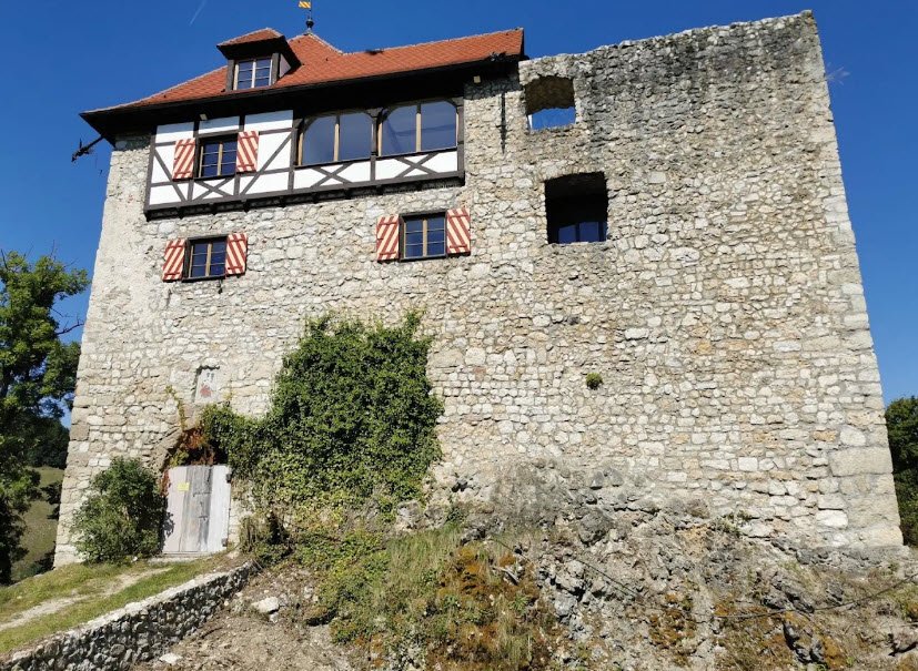 Ruine Niedergundelfingen, Germany